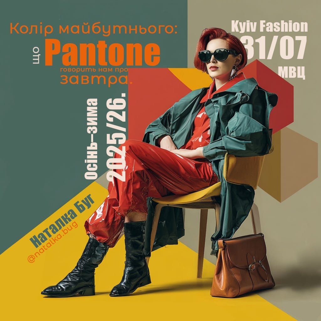 Детальніше про статтю Колір майбутнього: що Pantone говорить нам про завтра. Осінь–зима 2025/26