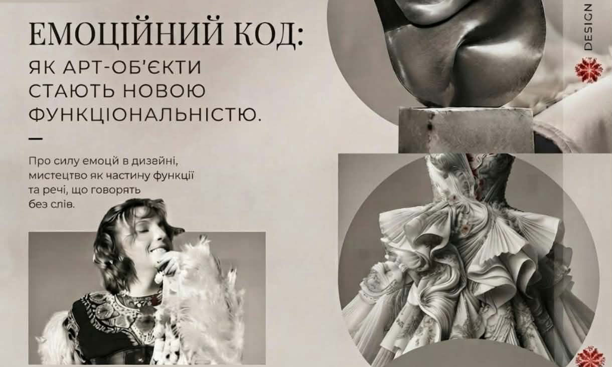 Детальніше про статтю Емоційний код: як арт-об’єкти стають новою функціональністю